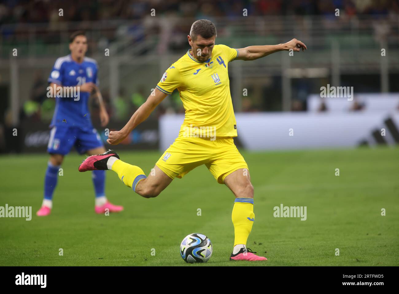 Milan, Italy - September 12, 2023, Federico Dimarco (Italy) during the UEFA  Euro 2024, European Qualifiers, Group C football match between Italy and  Ukraine on September 12, 2023 at San Siro stadium