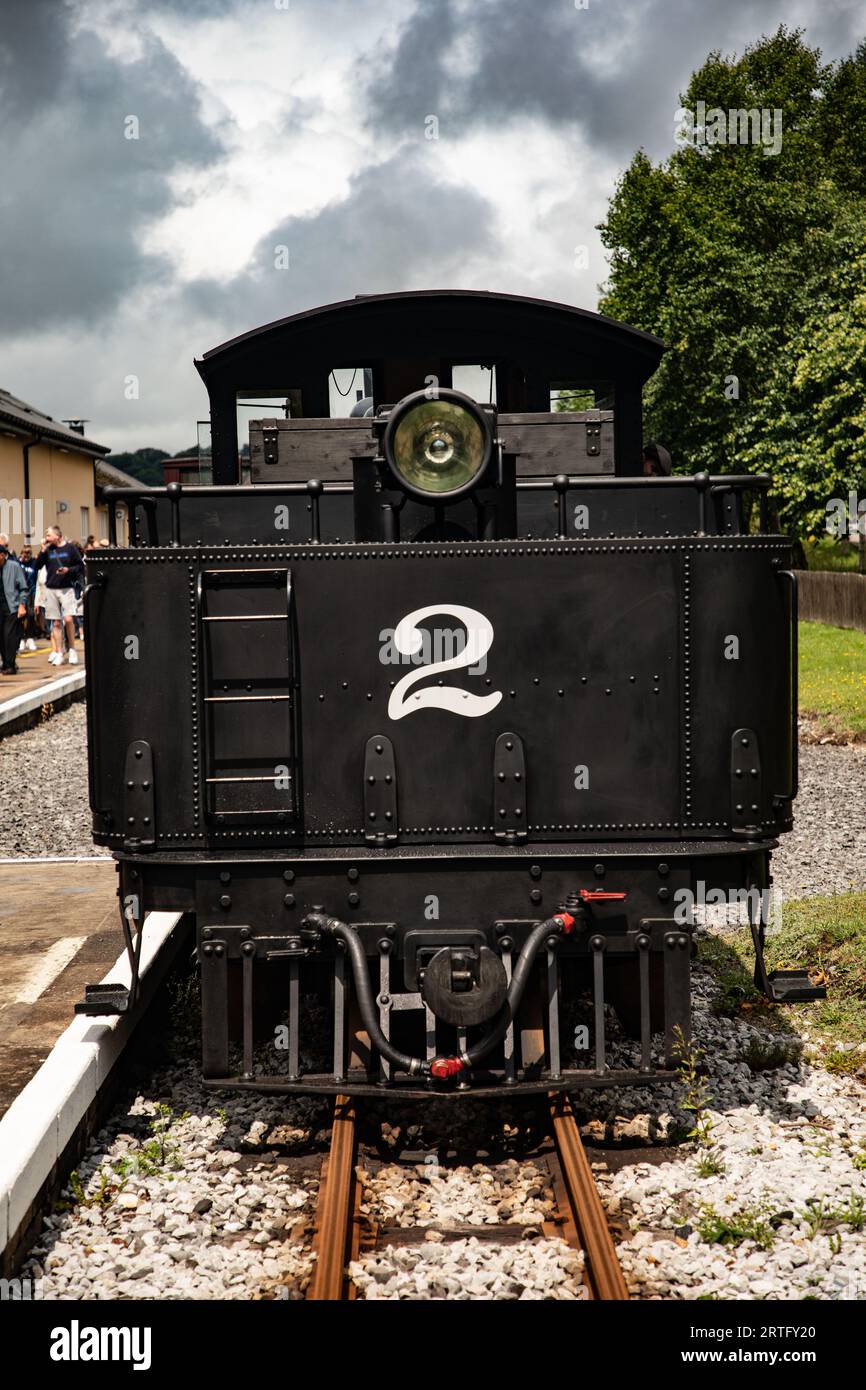 Brecon Mountain Railway Stock Photo