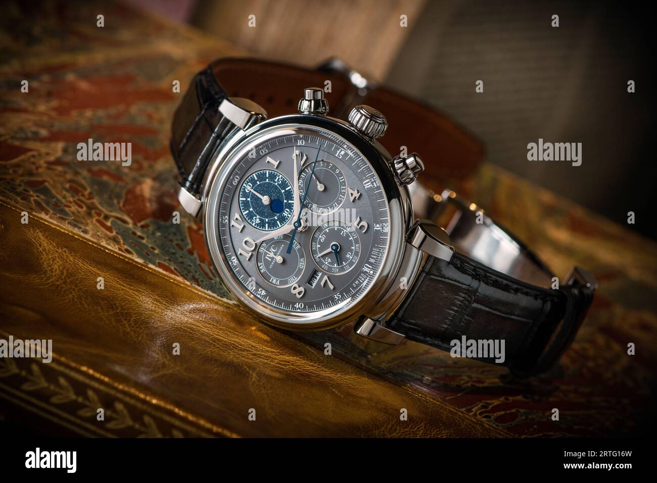 IWC Da Vinci Perpetual Calendar IW392103 Stock Photo Alamy