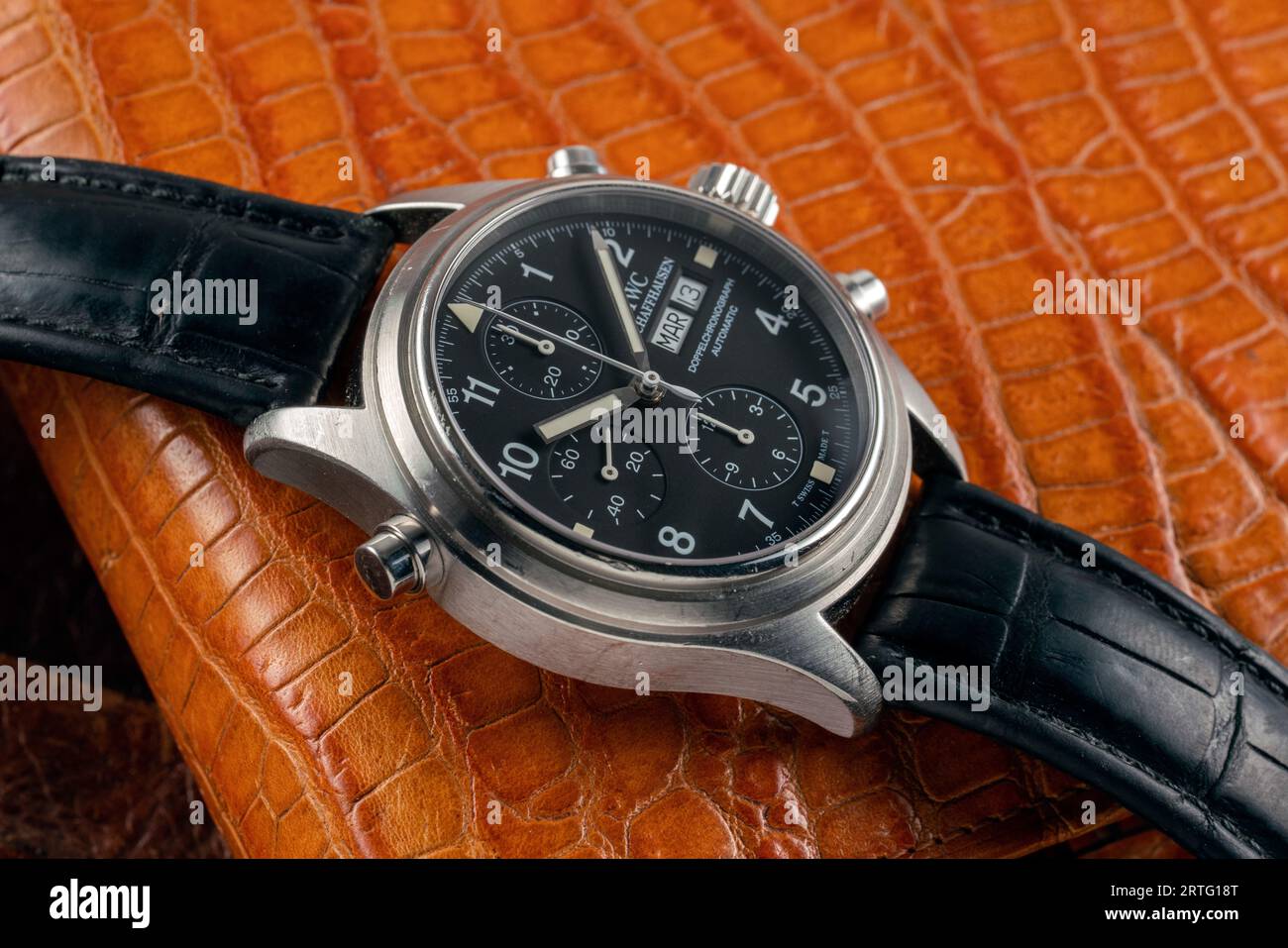 Iwc top doppelchronograph 3713