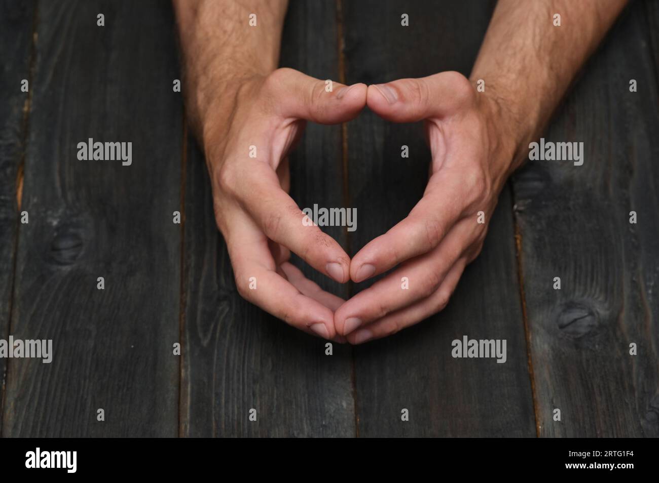 Close up hands anonymous male hi-res stock photography and images - Alamy