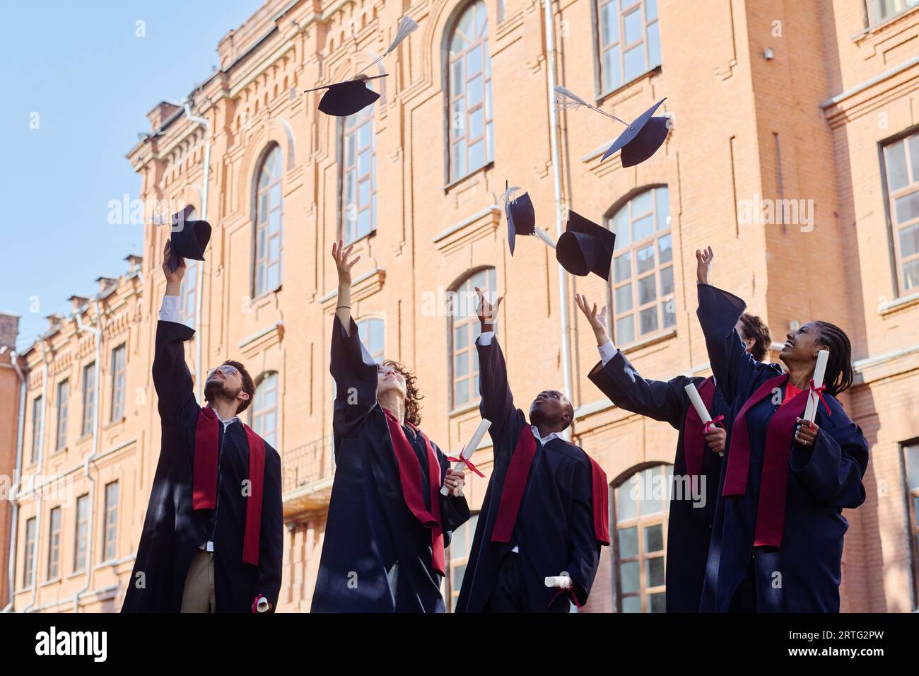 Campus graduation hats hi-res stock photography and images - Alamy