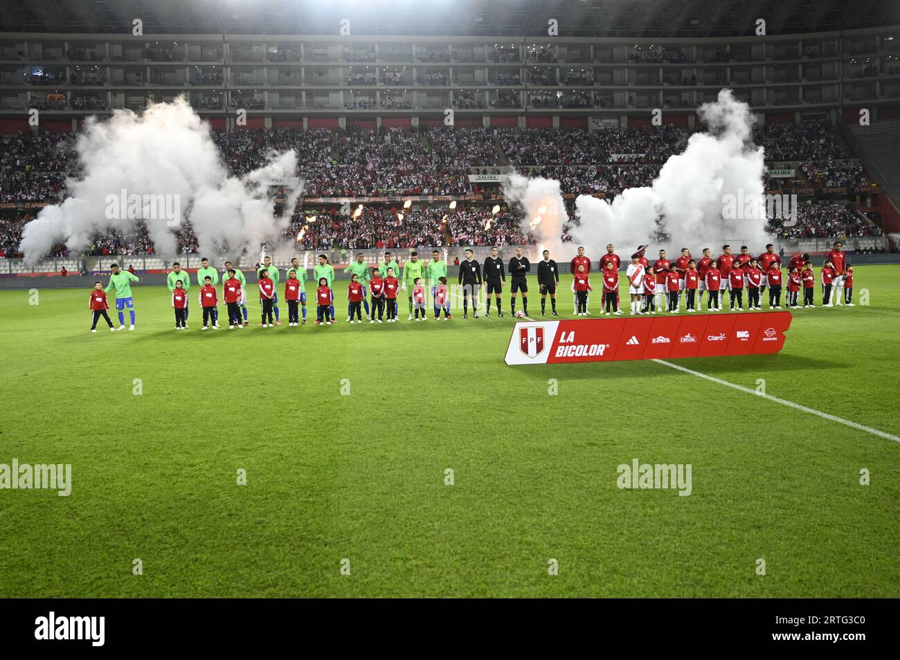 Lima x Peru, September 12, 2023, match between the teams of Peru and