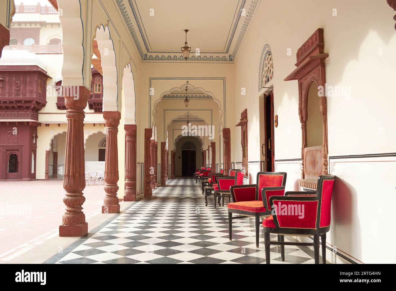 Haveli interiors hi-res stock photography and images - Alamy