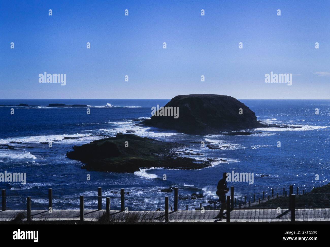 Melbourne, Australia December 1999 Historic view of Melbourne's