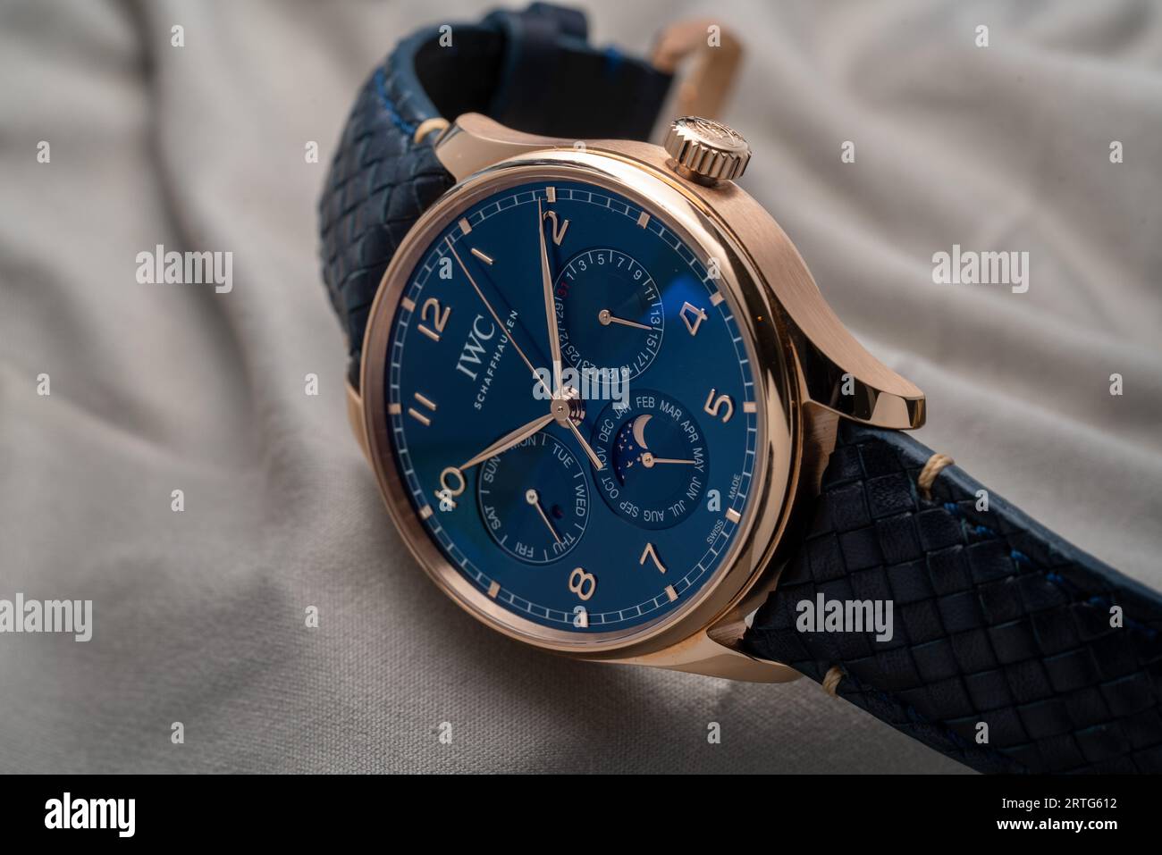 IWC Portugieser Perpetual Calendar IW344205 Stock Photo Alamy