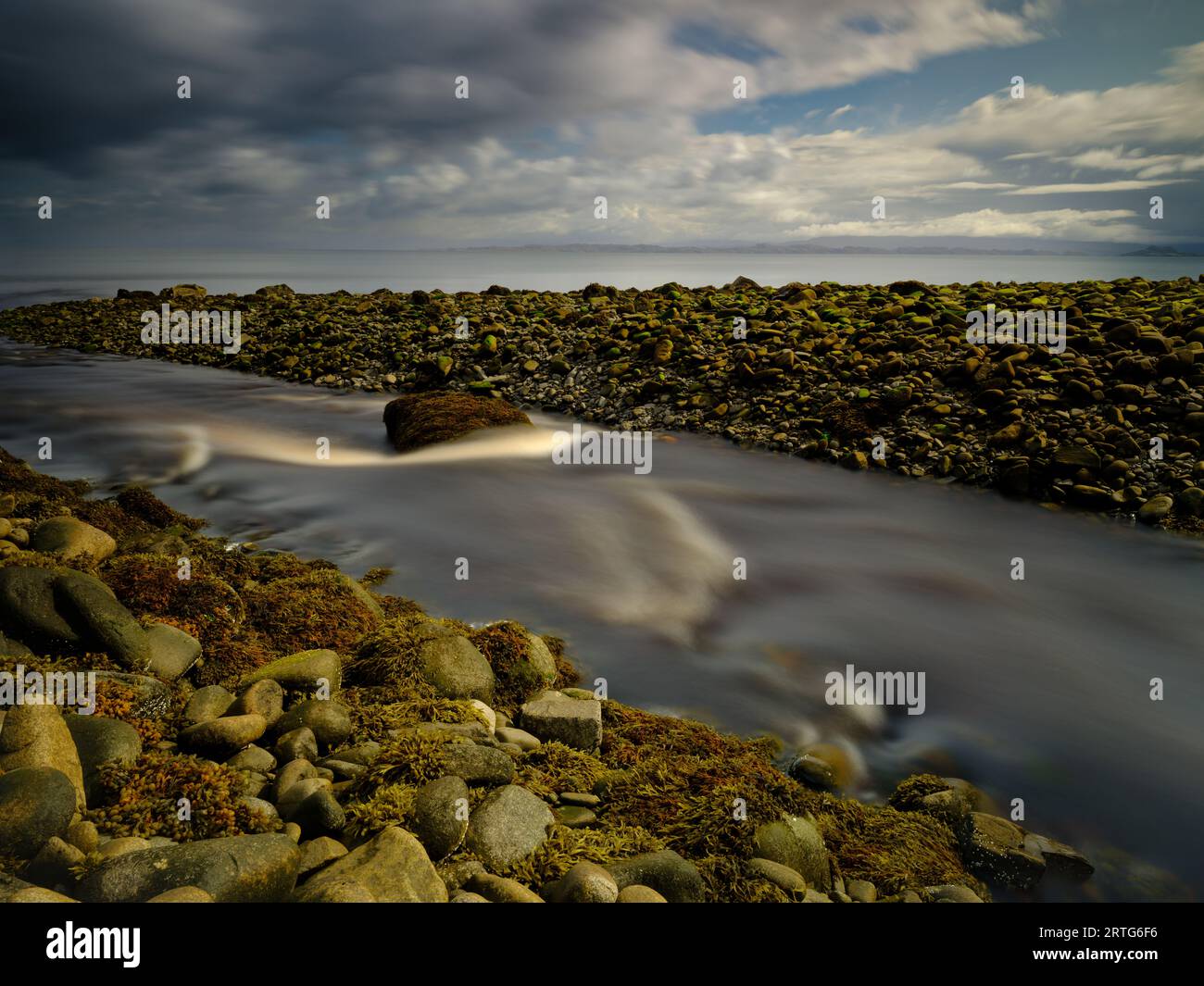 River flowing into sea hi-res stock photography and images - Alamy