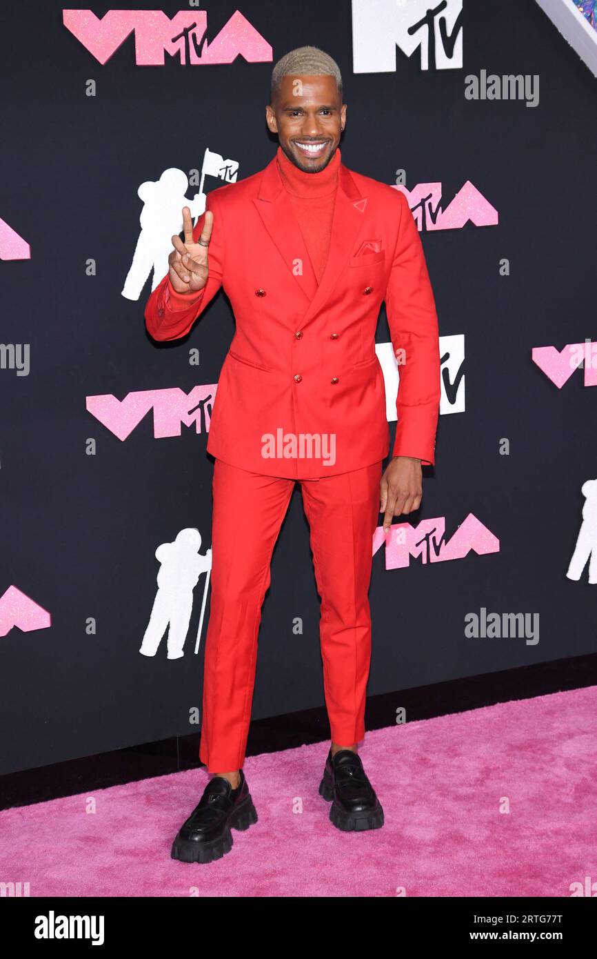 New Jersey, USA. 12th Sep, 2023. Eric West walking on the red carpet at
