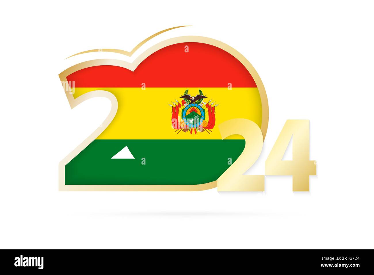 Year 2024 With Bolivia Flag Pattern Vector Illustration Stock Vector   Year 2024 With Bolivia Flag Pattern Vector Illustration 2RTG7D4 