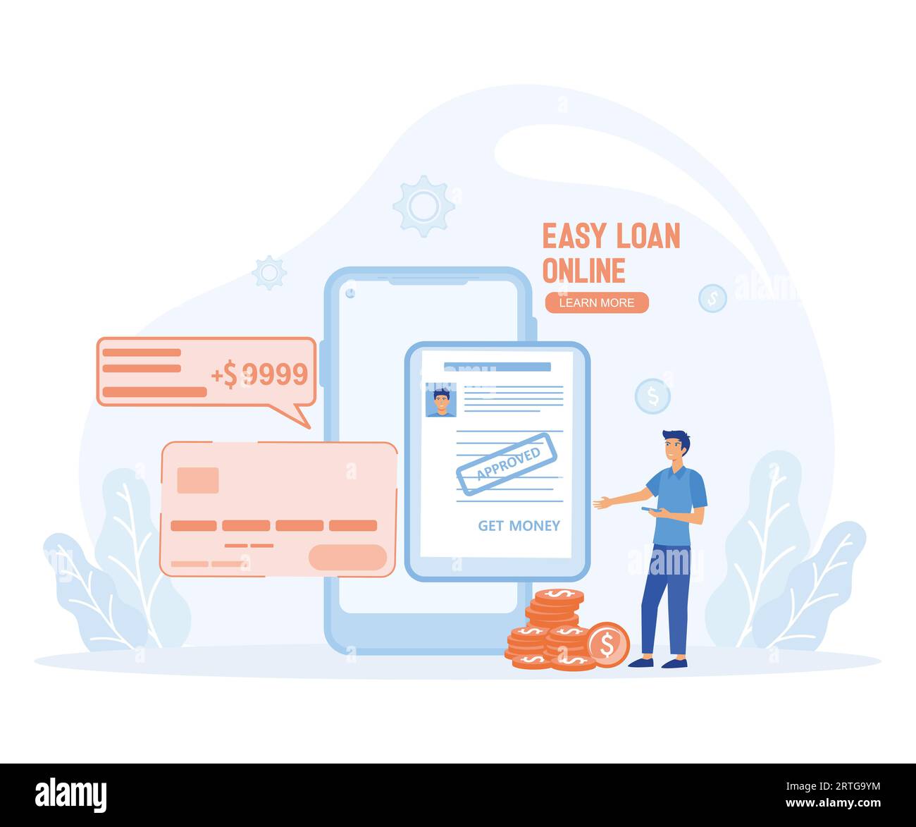 Mesmerizing Easy To Get Loan Moment Concept Mesmerizing Easy To Get Loan Moment Concept