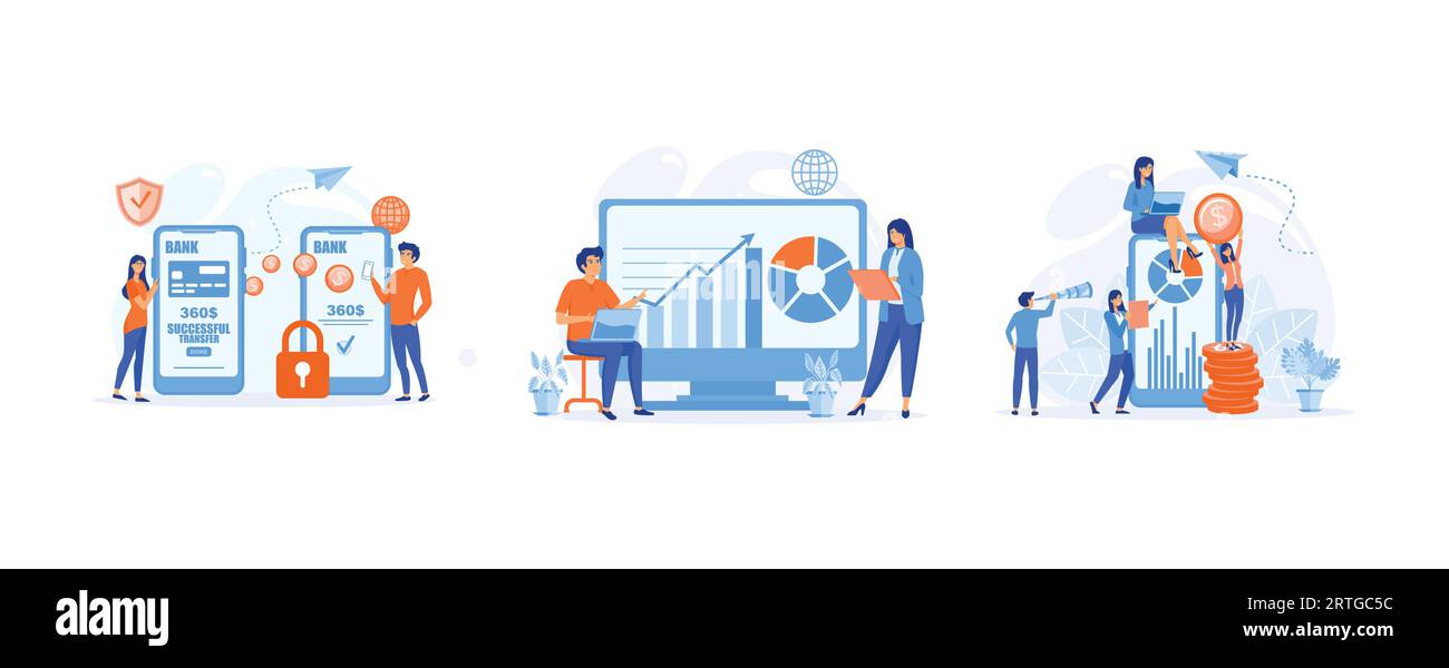 successful contact less payment transaction. analyzes bank data. Pos