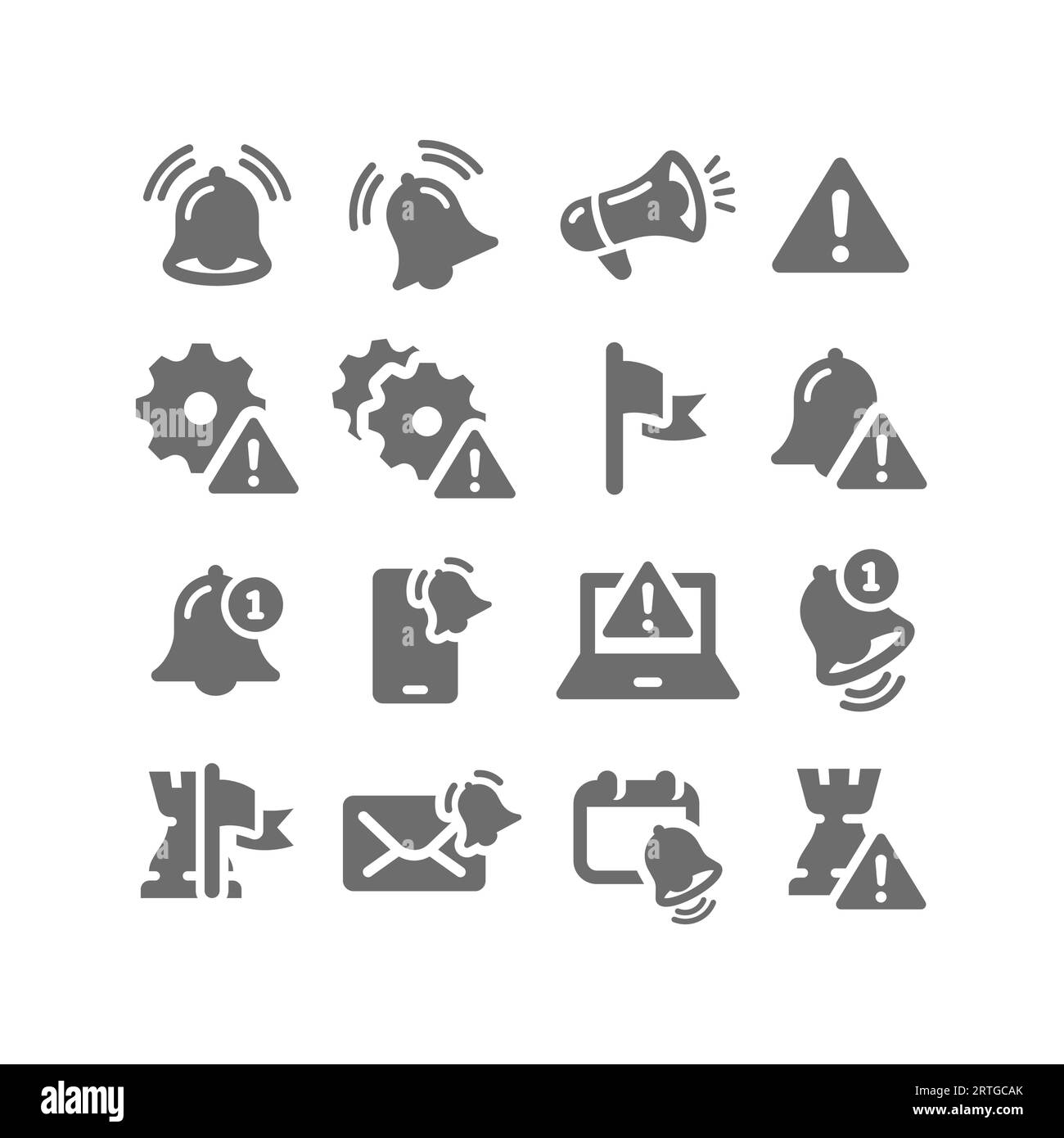 Warning button vector Black and White Stock Photos & Images Alamy