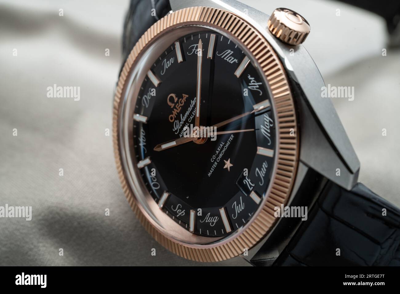 Omega Globemaster Annual Calendar models Stock Photo Alamy Omega Globemaster Annual Calendar models Stock Photo Alamy