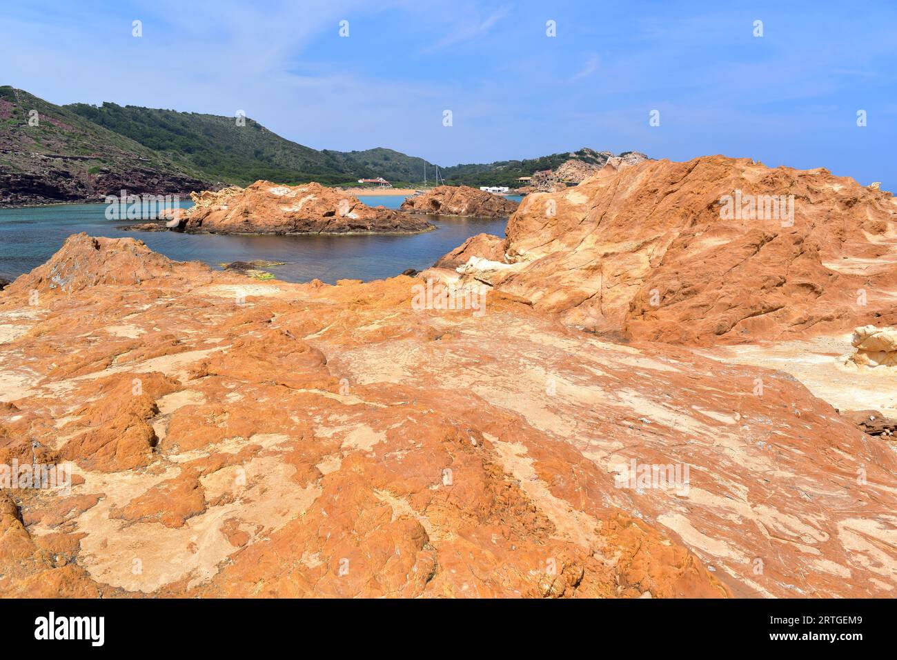 Quartz-keratophyre is a subvolcanic rock from Permian. This photo was ...