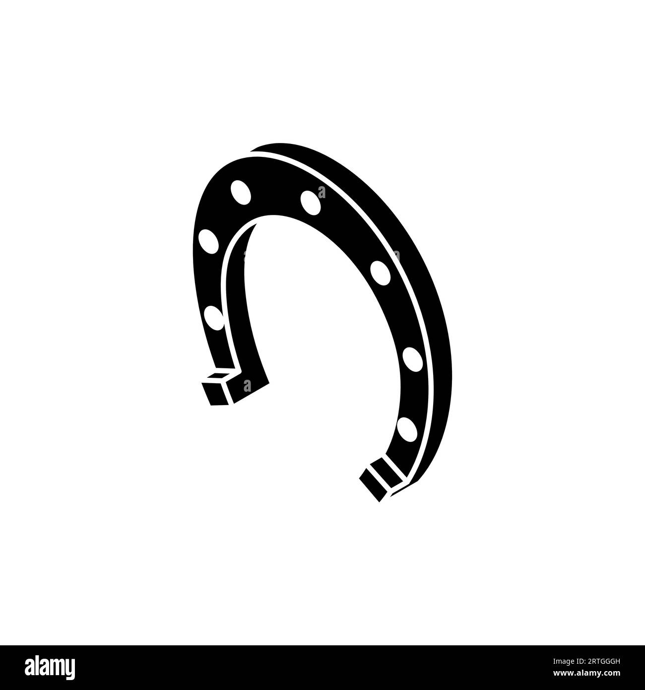 Horseshoe icon sign. Horseshoe Vector illustration Stock Vector Image
