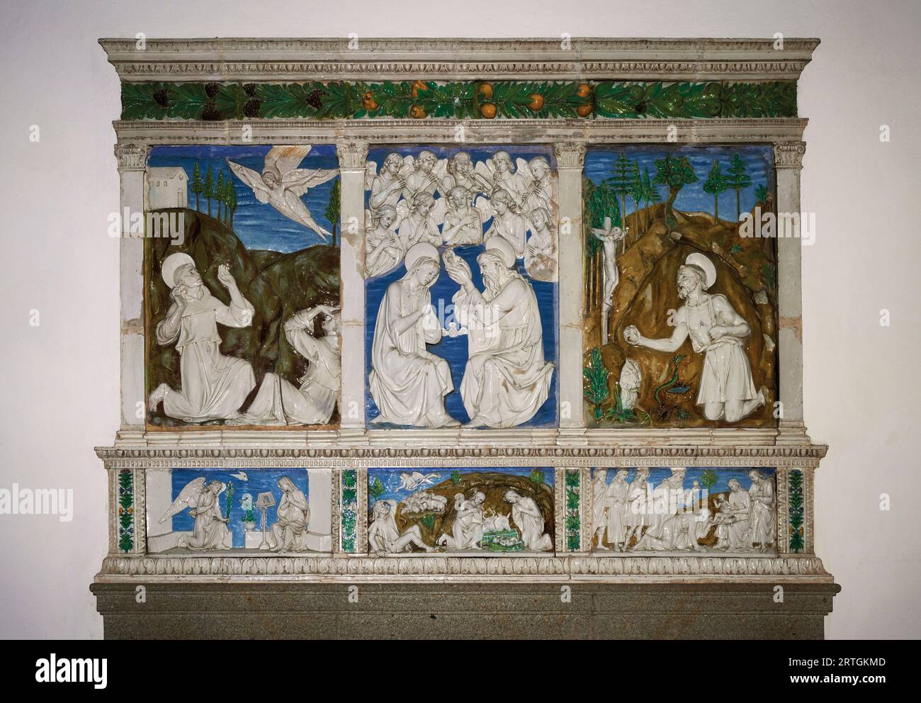 Incoronazione della Vergine tra S. Francesco stimmatizzato e S.Girolamo