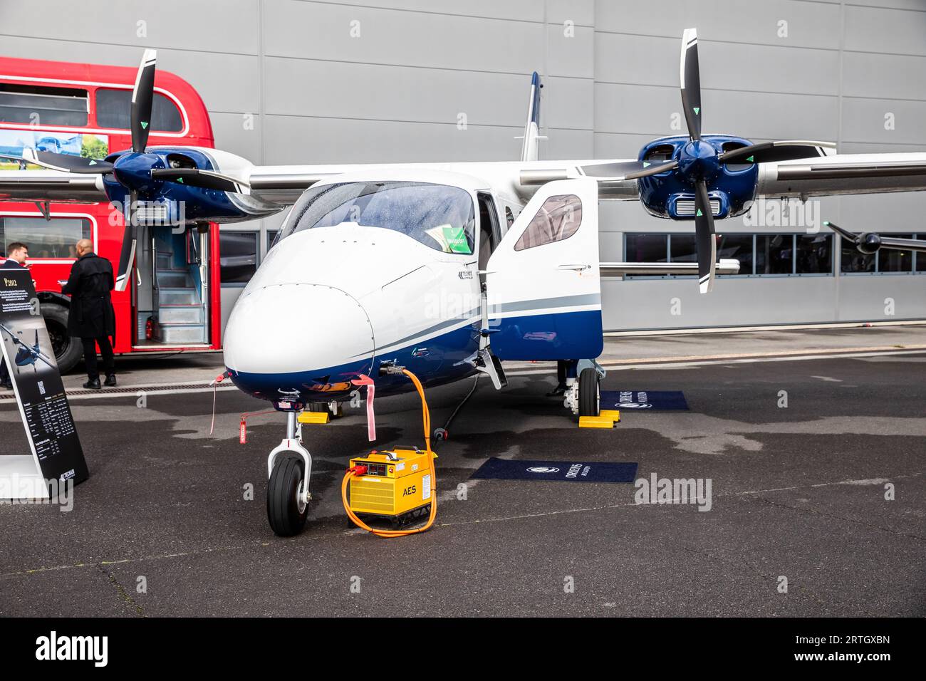 Air Charter Expo 2023 at London Biggin Hill Airport Stock Photo - Alamy