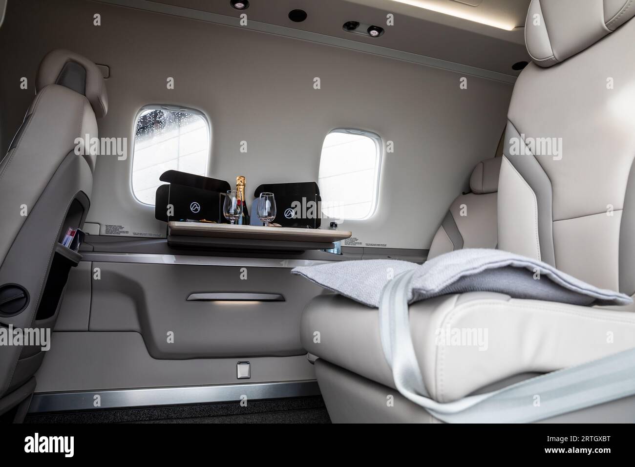 Air Charter Expo 2023 at London Biggin Hill Airport Stock Photo - Alamy