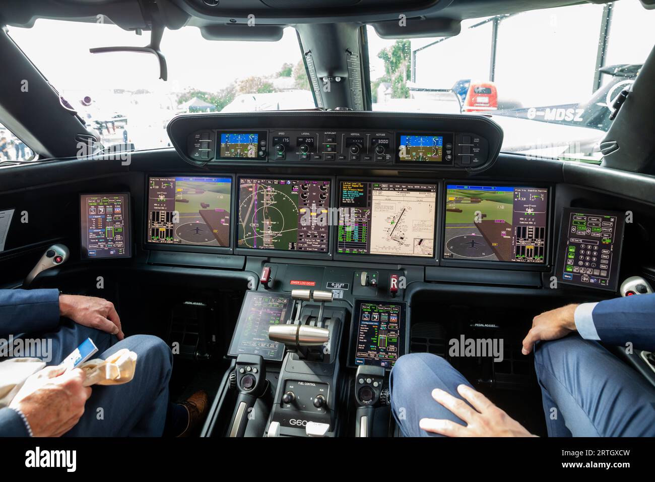 Air Charter Expo 2023 at London Biggin Hill Airport Stock Photo - Alamy