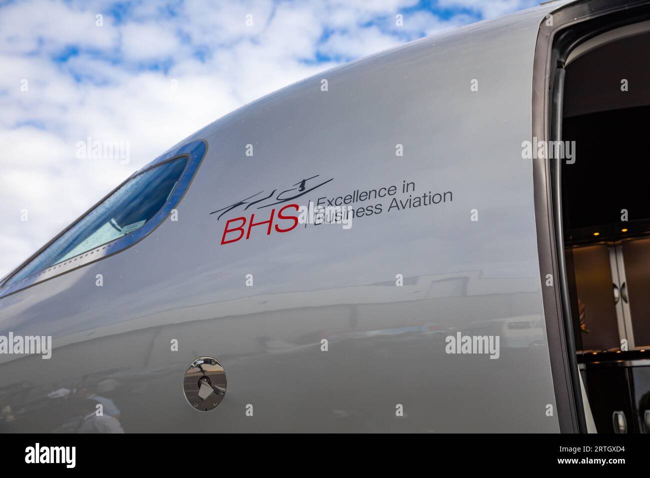 Air Charter Expo 2023 at London Biggin Hill Airport Stock Photo - Alamy