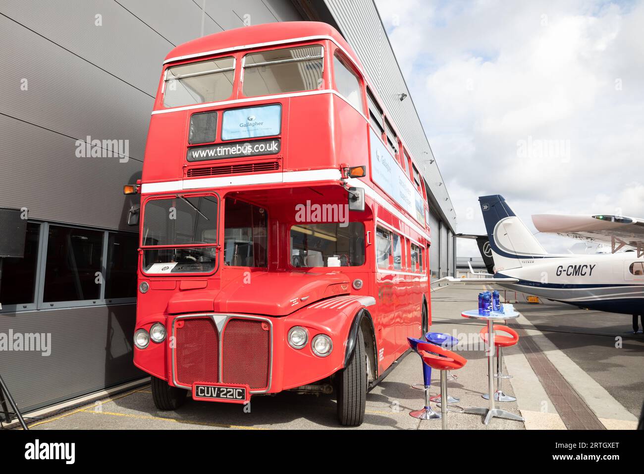 Air Charter Expo 2023 at London Biggin Hill Airport Stock Photo - Alamy