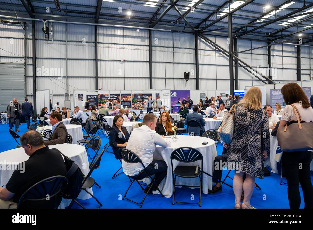 Air Charter Expo 2023 at London Biggin Hill Airport Stock Photo - Alamy