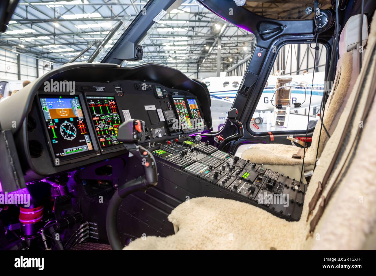 Air Charter Expo 2023 at London Biggin Hill Airport Stock Photo - Alamy