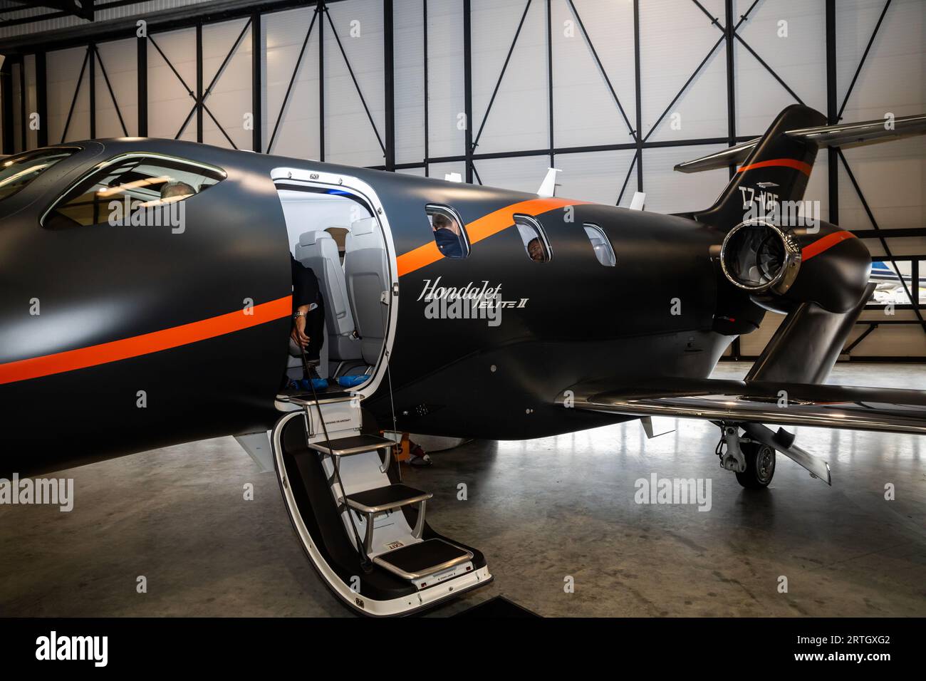 Air Charter Expo 2023 at London Biggin Hill Airport Stock Photo - Alamy