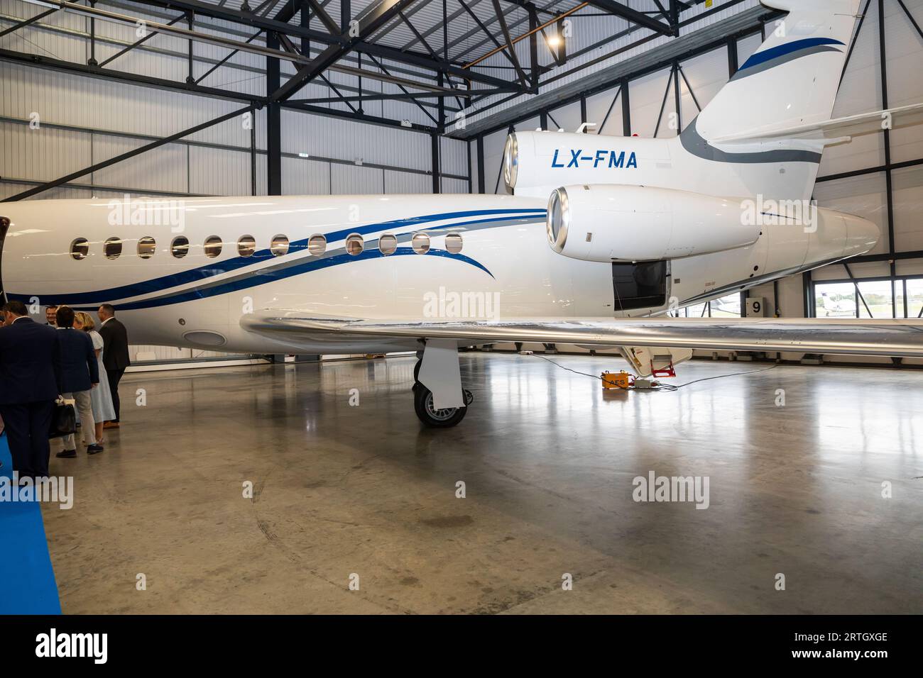 Air Charter Expo 2023 at London Biggin Hill Airport Stock Photo - Alamy