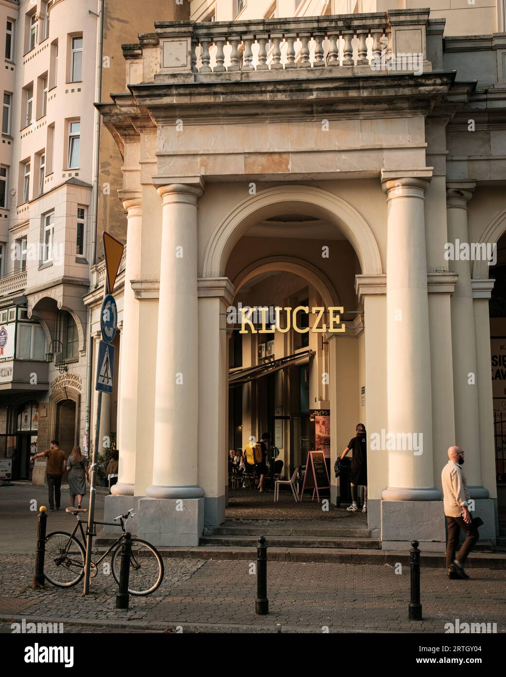 Architecture at Plac Zbawiciela, in Warsaw, Poland Stock Photo - Alamy