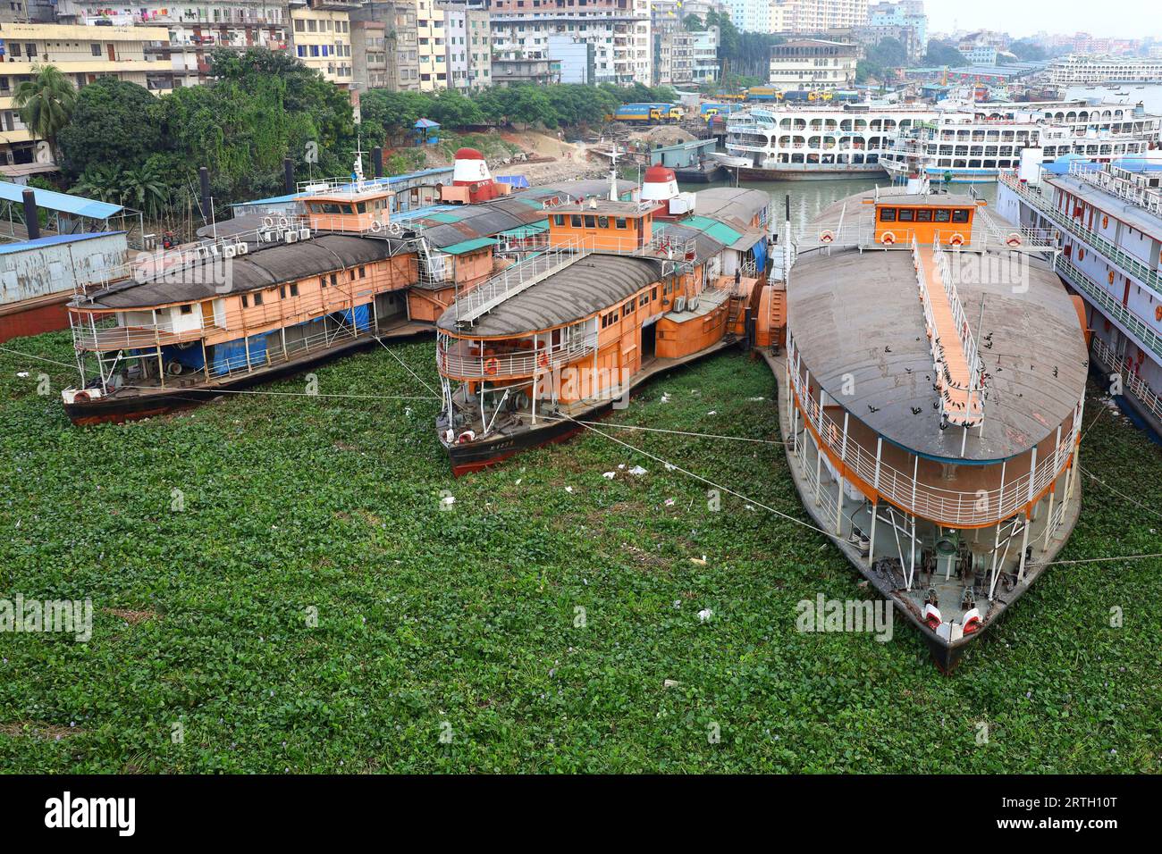 Dhaka, Dhaka, Bangladesh. 13th Sep, 2023. Traditional Paddle steamer of