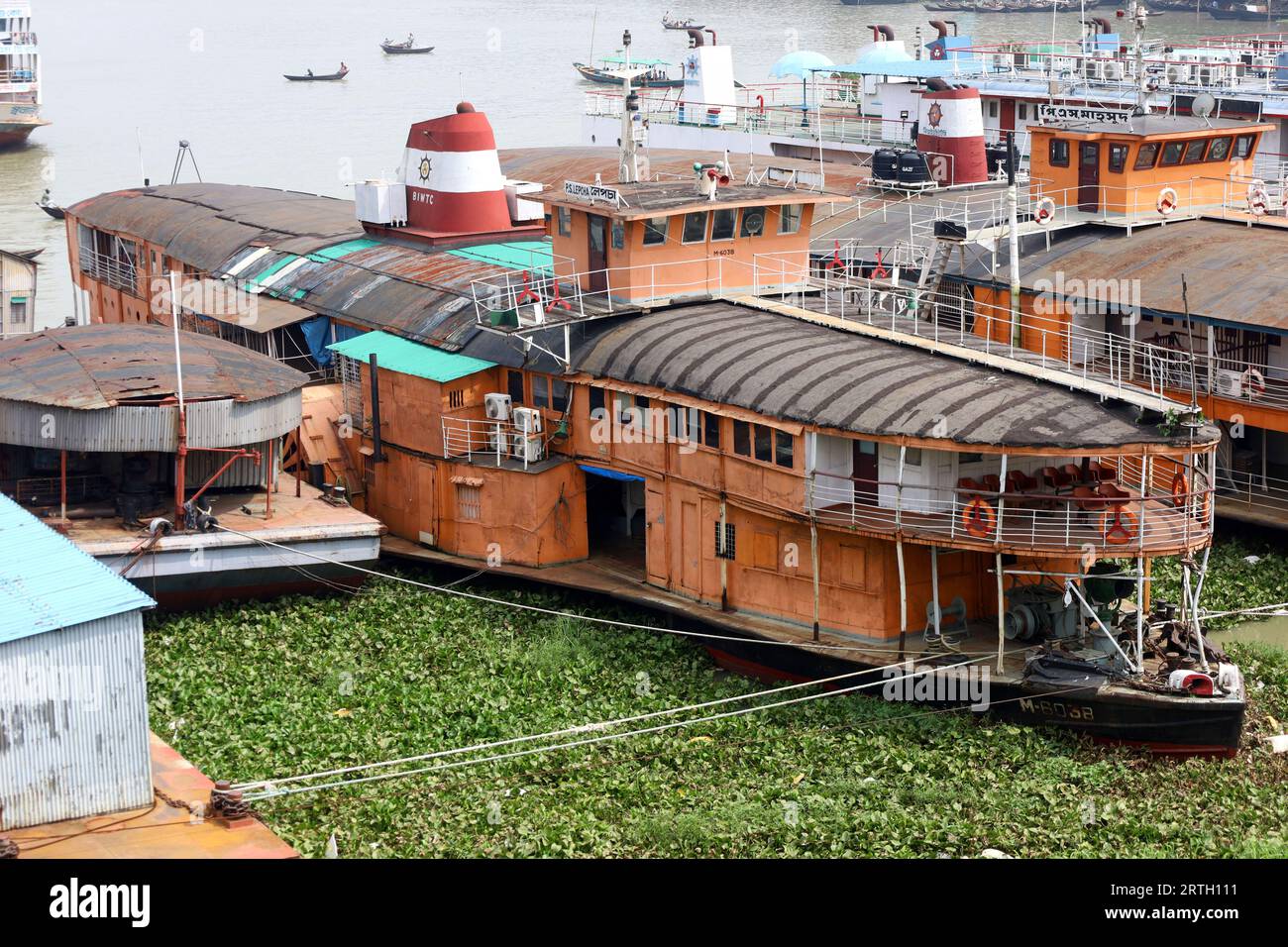 Dhaka, Dhaka, Bangladesh. 13th Sep, 2023. Traditional Paddle steamer of