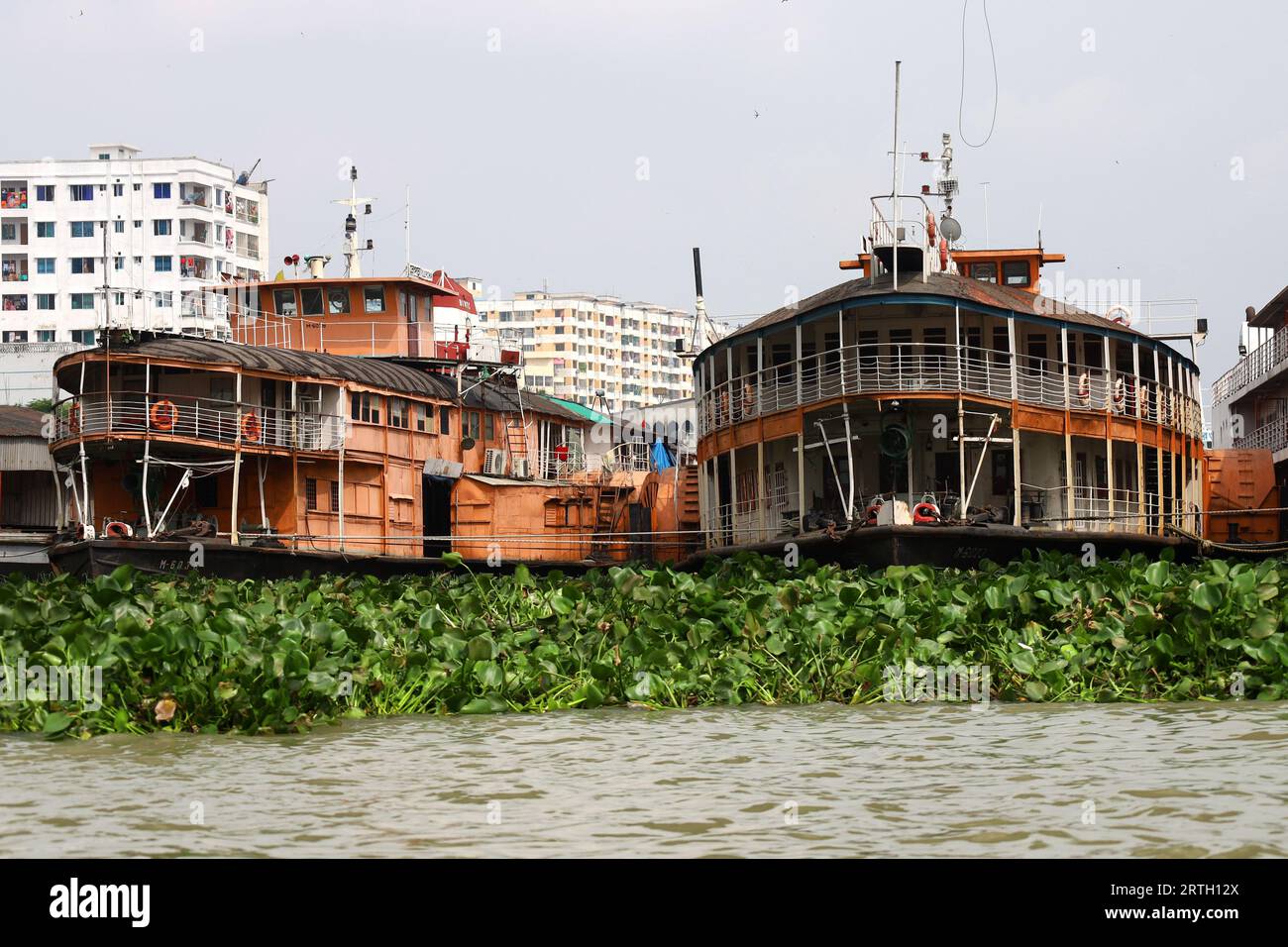 Dhaka, Dhaka, Bangladesh. 13th Sep, 2023. Traditional Paddle steamer of
