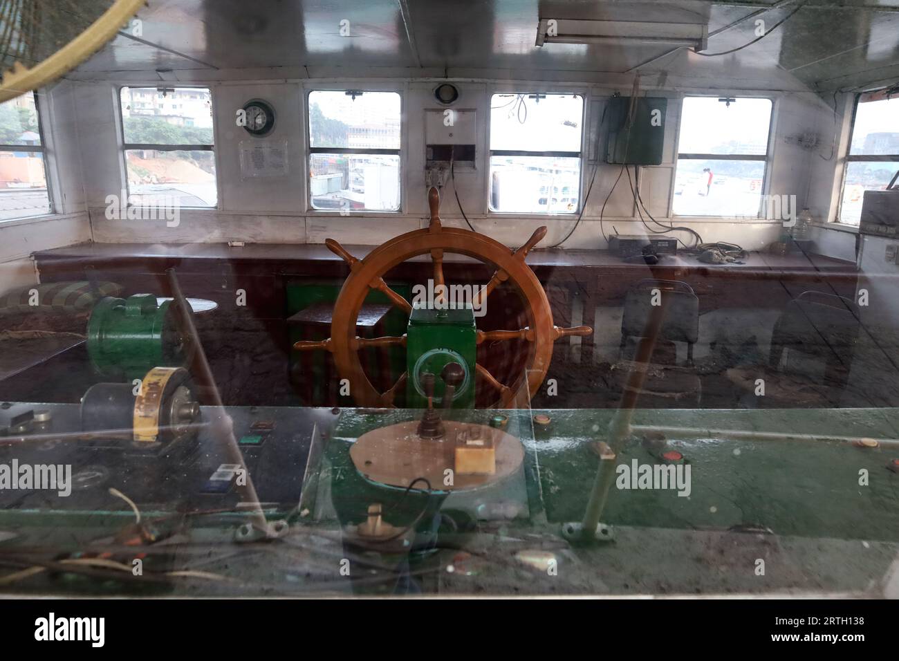 Dhaka, Dhaka, Bangladesh. 13th Sep, 2023. Traditional Paddle steamer of