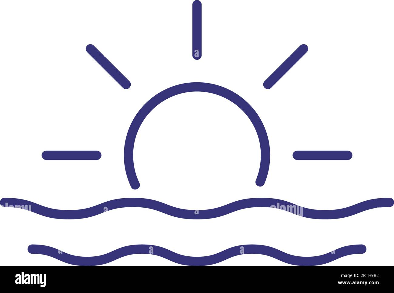 Serene resort Stock Vector Images - Alamy