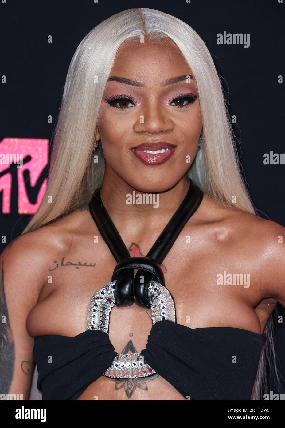 NEWARK, NEW JERSEY, USA SEPTEMBER 12 GloRilla arrives at the 2023