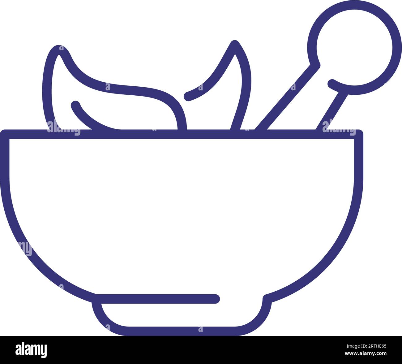 Homeopathy concept line icon Stock Vector