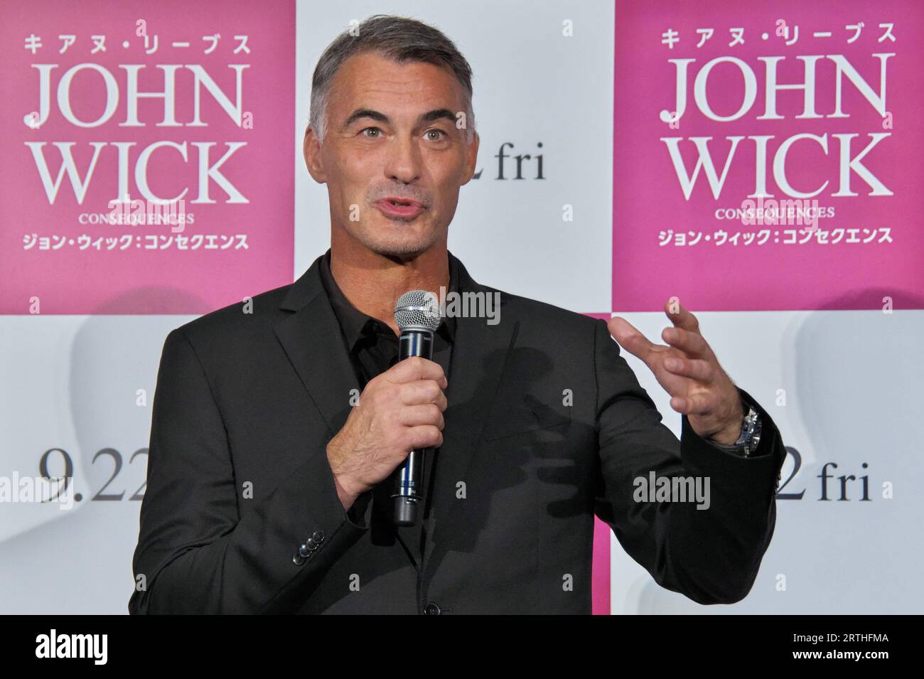 Tokyo, Japan. 13th Sep, 2023. Director Chad Stahelski attends the Japan premiere for the film 'John Wick: Chapter 4' in Tokyo, Japan on Wednesday, September 13, 2023. Photo by Keizo Mori/UPI Credit: UPI/Alamy Live News Stock Photo