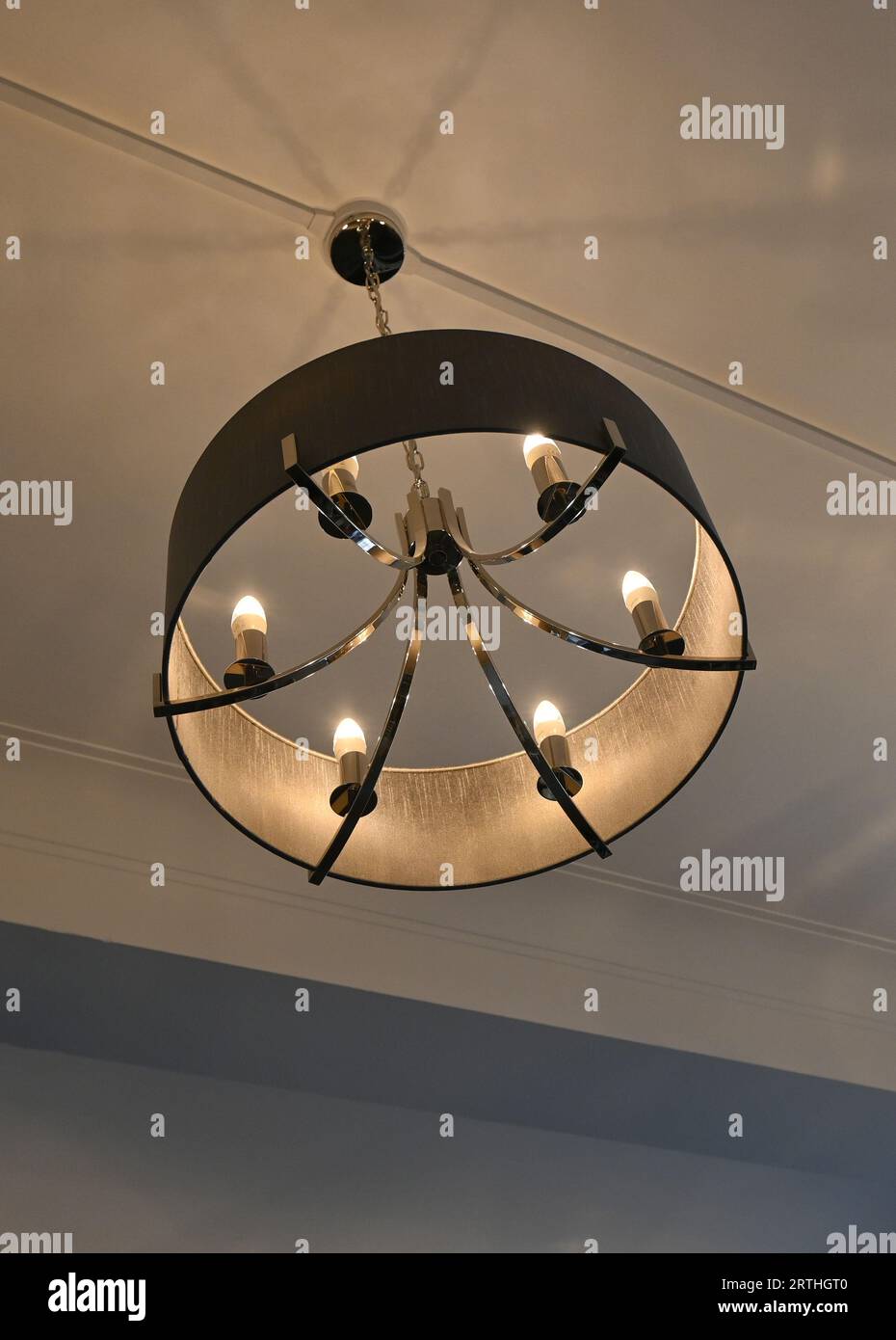 Brass hanging lamp hi-res stock photography and images - Alamy