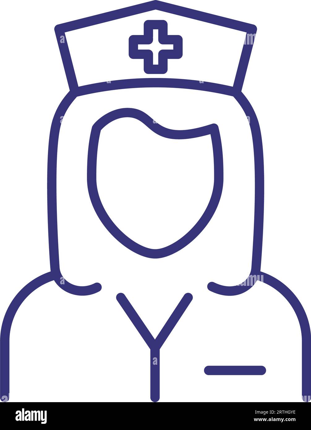 6876+ Nurse Uniform Mockup
