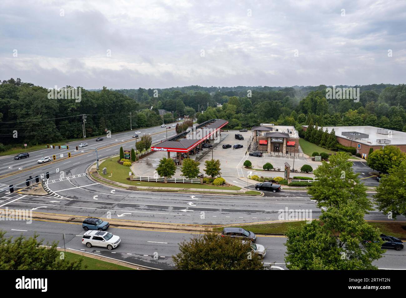 Roswell, USA. 13th Sep, 2023. Latenight incident unfolds at