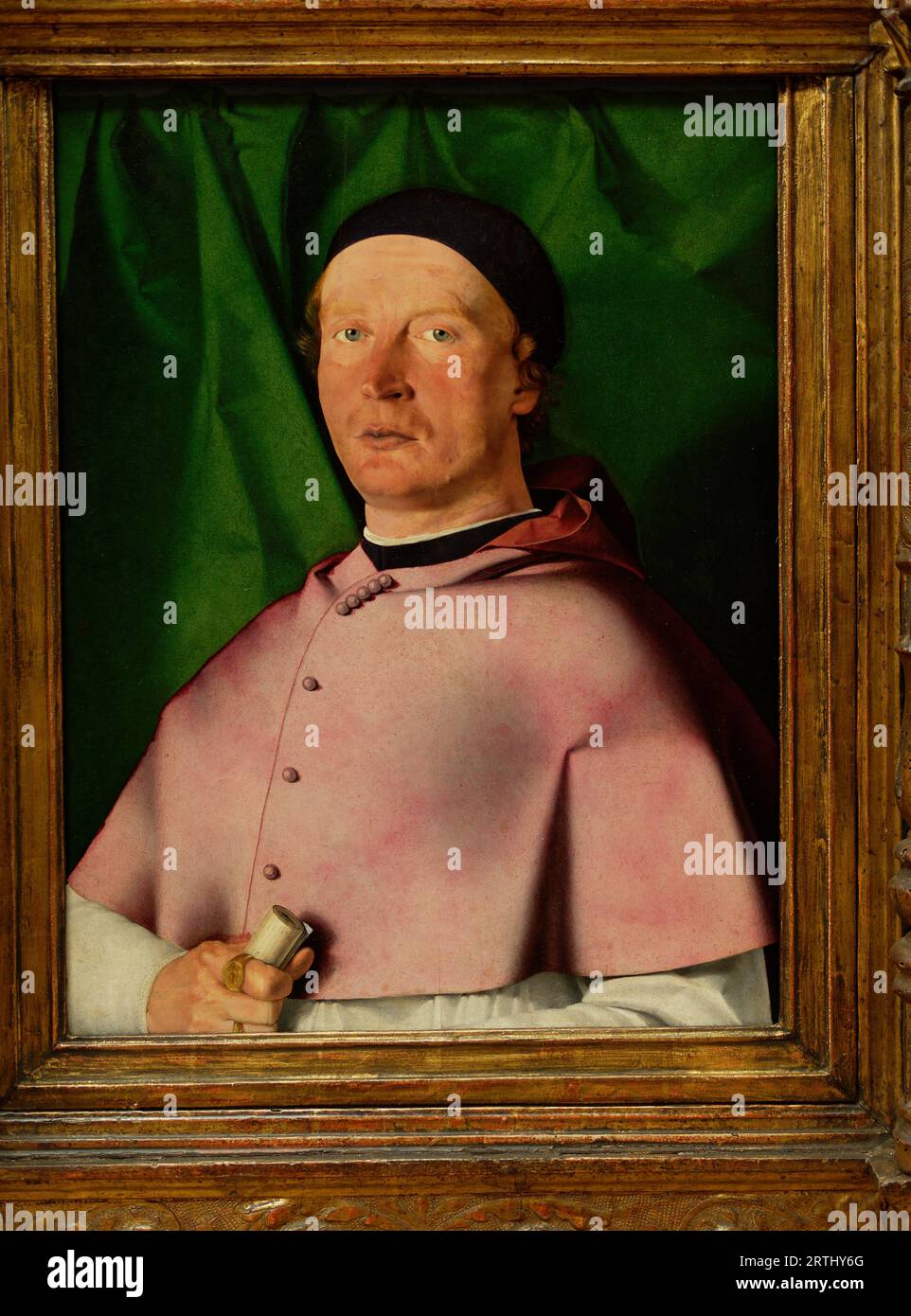 Ritratto del vescovo bernardo de rossi hires stock photography and