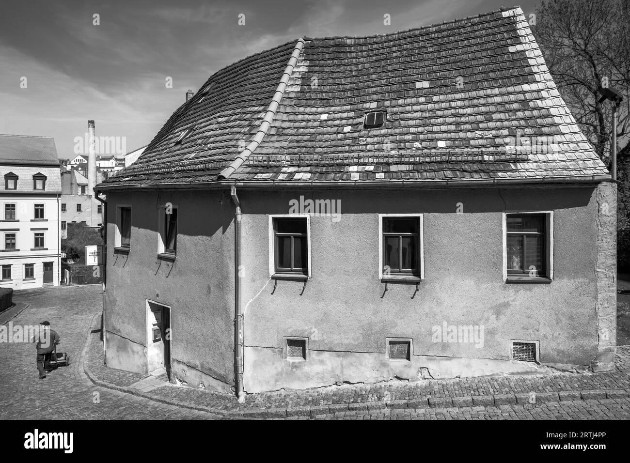 Altenburg alltown scene Stock Photo Alamy