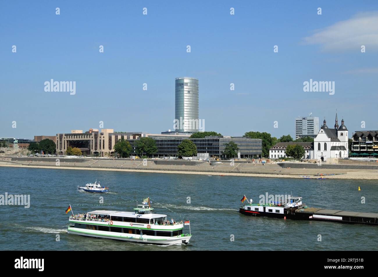 Germany cologne rhine boulevard hi-res stock photography and images - Alamy