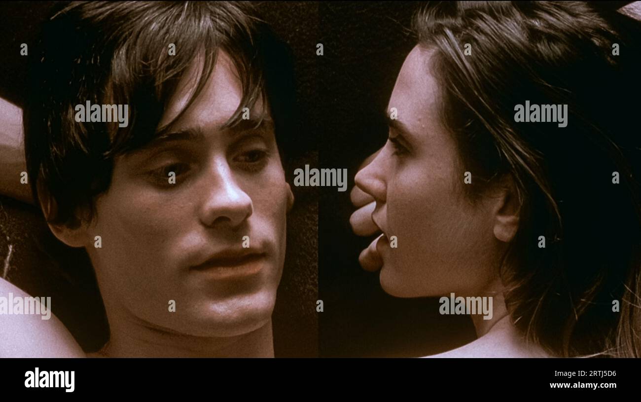 USA. Jennifer Connelly and Jared Leto in the (C)Artisan Entertainment film:  Requiem for a Dream (2000). Plot: The drug-induced utopias of four Coney  Island people are shattered when their addictions run deep., image size:1300x815