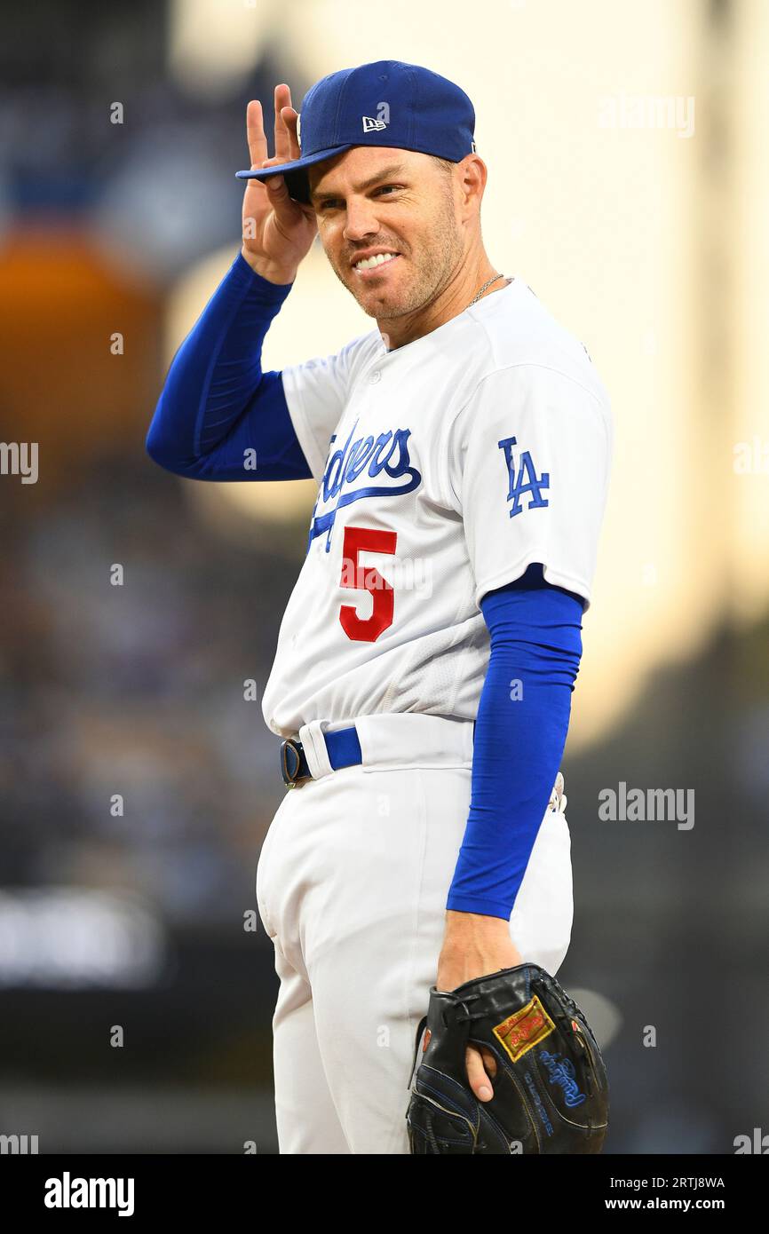 LOS ANGELES, CA AUGUST 31 Los Angeles Dodgers first baseman Freddie