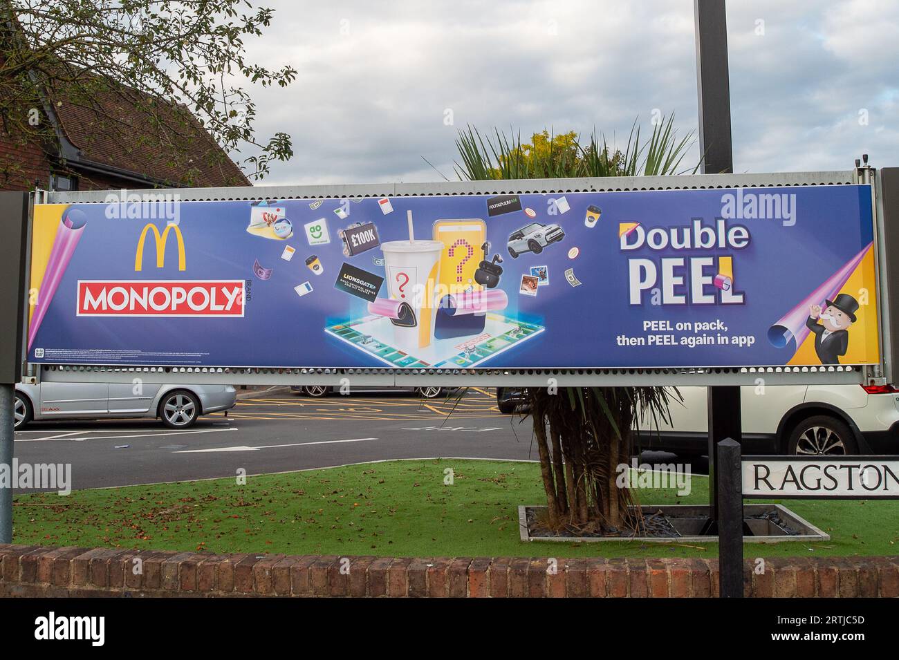 Slough, Berkshire, UK. 13th September, 2023. McDonald's are currently
