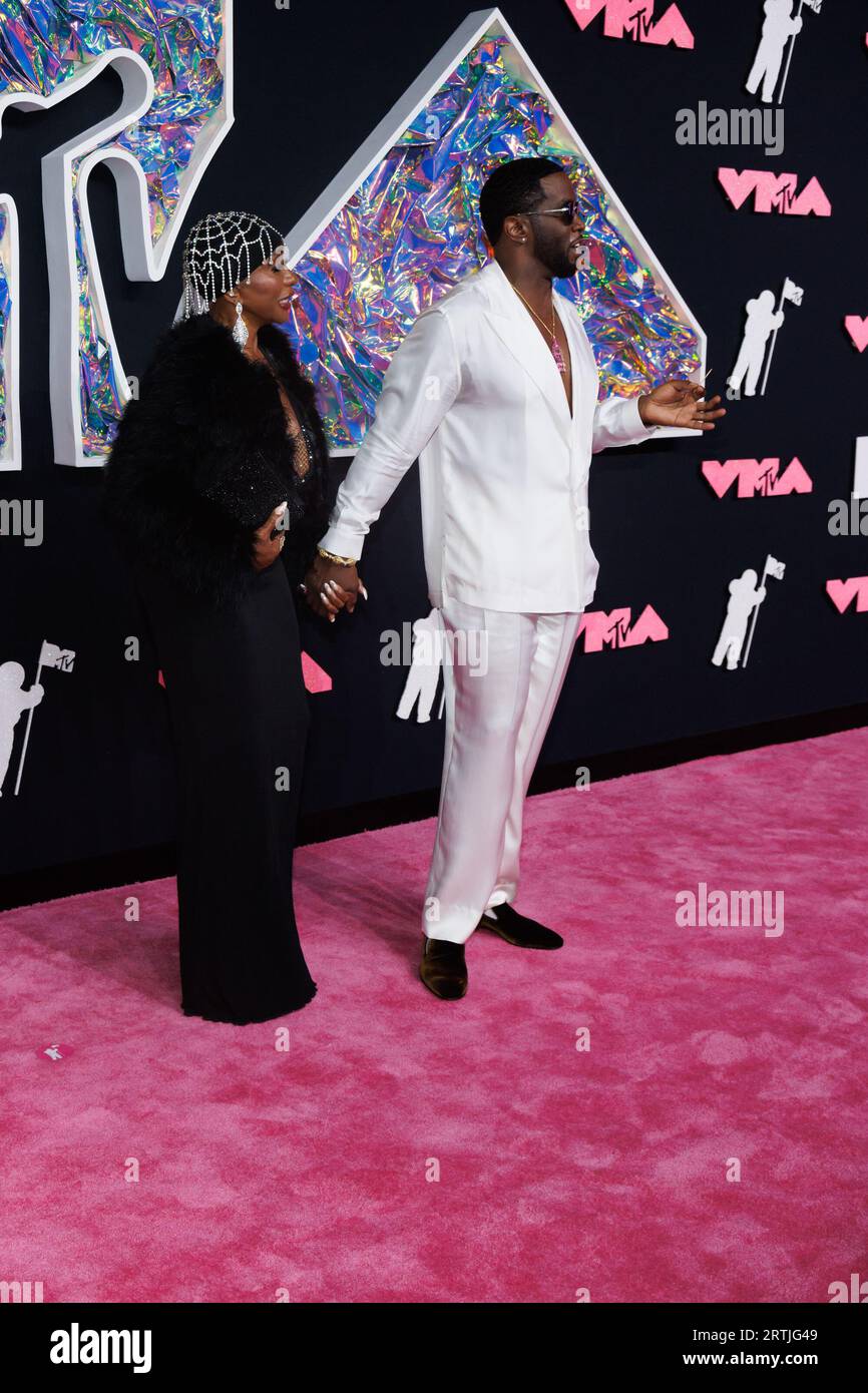 12 September 2023 - Newark, New Jersey - Diddy. 2023 MTV Video Music Awards held at the Prudential Center. (Credit Image: © Shawn Punch/AdMedia via ZUMA Press Wire) EDITORIAL USAGE ONLY! Not for Commercial USAGE! Stock Photo