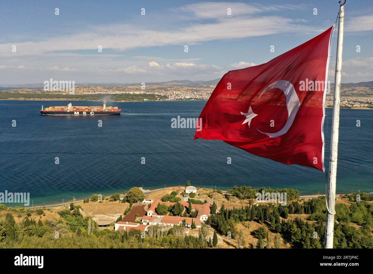 The Dardanelles Strait internationally significant waterway in 