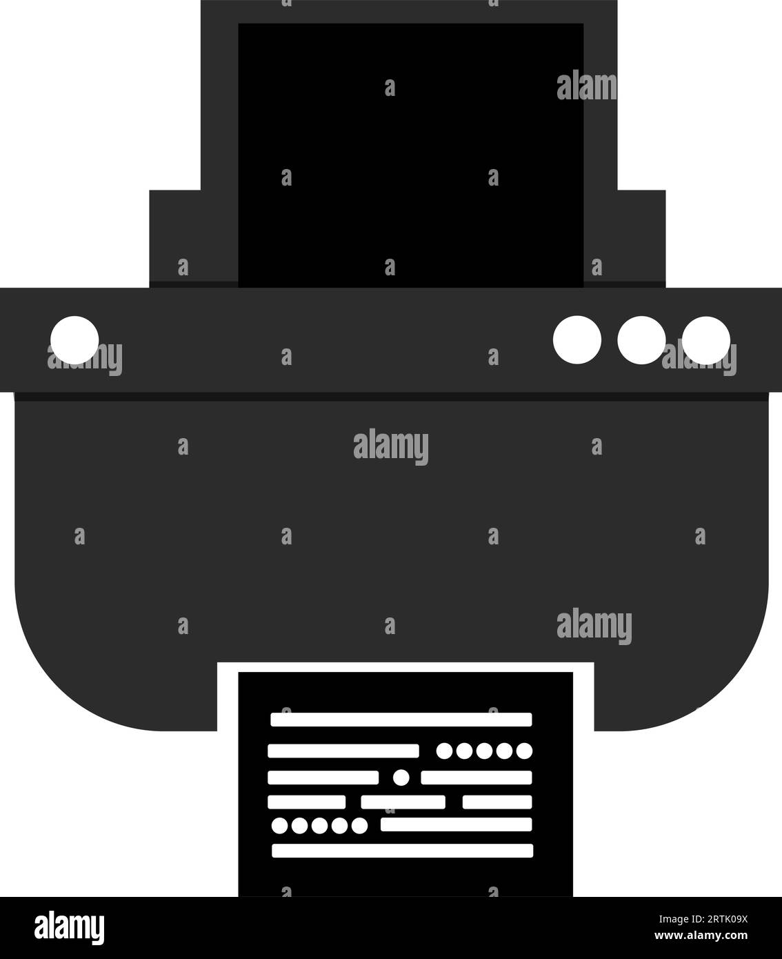 Printer Icon and copier icon symbol. Printer line icon in trendy glyph